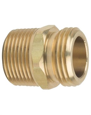 Gilmour 3/4"x1/2" Double Female Brass Connector