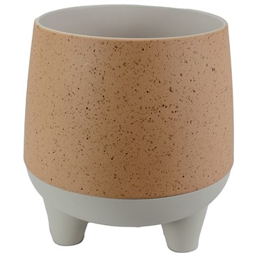 HC 6" Orion Pot Muted Clay/Birch