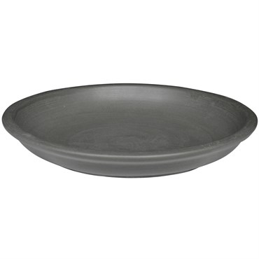 Michael Carr 11.8" Flared Round Saucer Matte Black