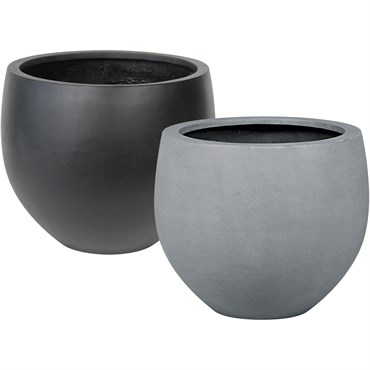 MCarr 16pc Round Fiberstone Planter Pallet Mixed Colors