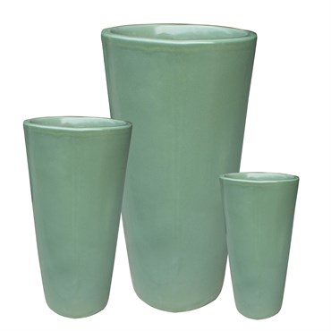 MCarr 15PC Tall Rnd Pltr Plt Berlin Green