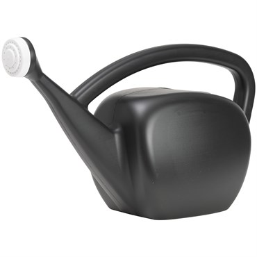 Novelty 2gal MidMod Watering Can Black