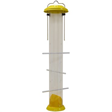 Natures Way 1.6qt Bottoms Up Metal Finch Thistle Feeder