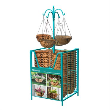 Panacea Empty Multi Basket Bin Display