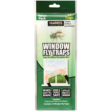 Harris 12pk Window Fly Traps