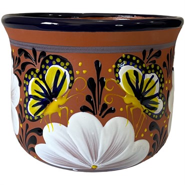 Talavera 8" Bella Especial Champanera Pot Barro