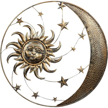 VCS 46" Metallic Sun Moon Stars