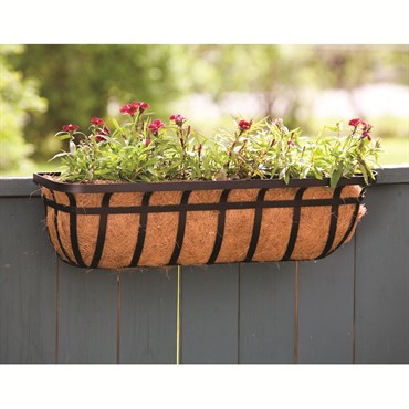Panacea 30" Cotswold Black Window Planter