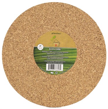 Plastec 8" Eco Real Cork Mat
