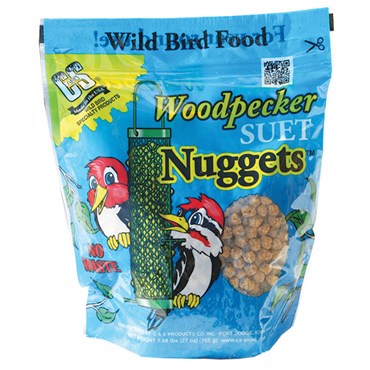 C&S 27oz Woodpecker Suet Nuggets