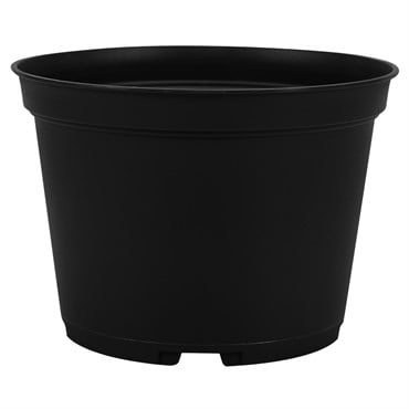 Dillen AZA0650 06.50 Round Azalea Pot Black 438 Per Case 32 Cases Per Pallet