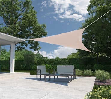 Gale Pac 10' Triangle Sail Ready To Hang Pebble