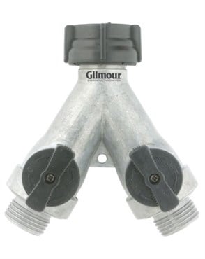 Gilmour Full Flow Metal Y Shut Off