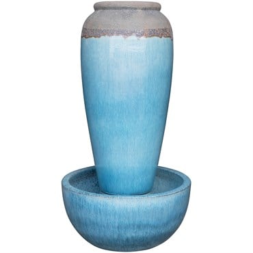 MCarr 3 Units 1936 39.4" Fountain Volcanic Milky Blue