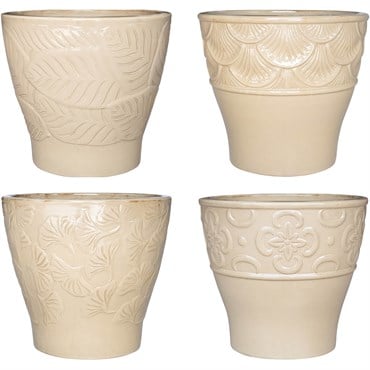 MCarr 40pc Mixed Planter Pallet Yellow Cream