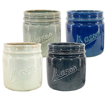 MCarr 8PC 6.3" Mason Jar Set
