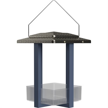 Natures Way 4 Cup Fly-in Hanging Metal Fly Through Bird Feeder
