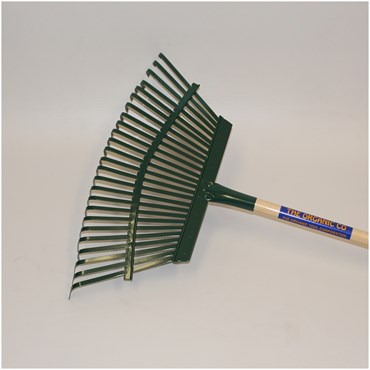 Organic Cal Leaf Rake With Wood 48" Handle