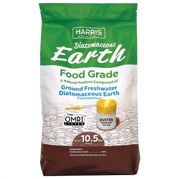 Harris 10.5lb Food Grade Diatomaceous Earth w/ Duster