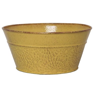 Robert Allen 8" Cove Bowl Planter Sunflower