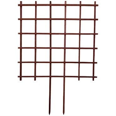 A&G 4'x4' Espalier Trellis Red