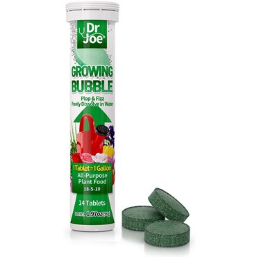 Dr Joe Growing Bubble AP Plant Food 18-5-10 14ct 25/CS