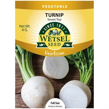 HEIRLOOM, SEVEN TOP TURNIP 4G