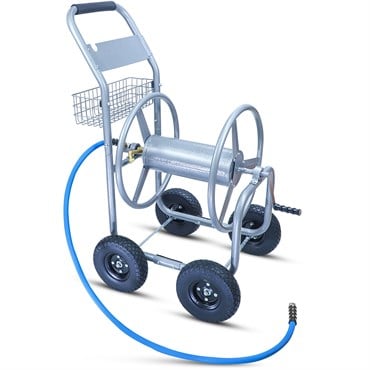 BluBird 400' Ag-Lite Steel Hose Reel Cart
