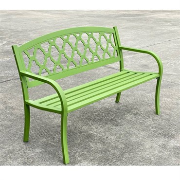 Innova Salem Steel Bench Urban Green