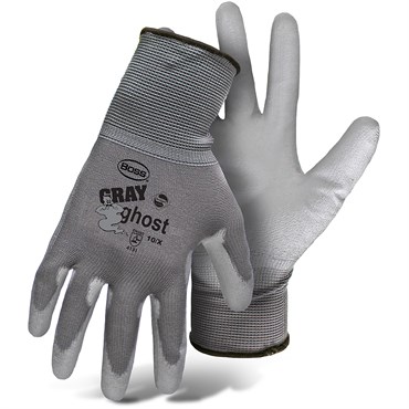 BOSS XL Grey Nylon Coated Pu Palm