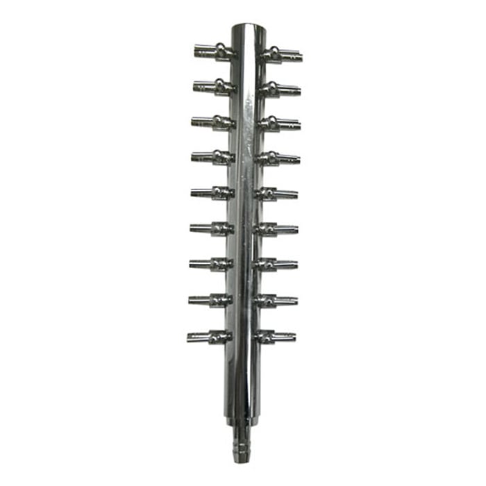 Chrome Air Divider 18 Outlet