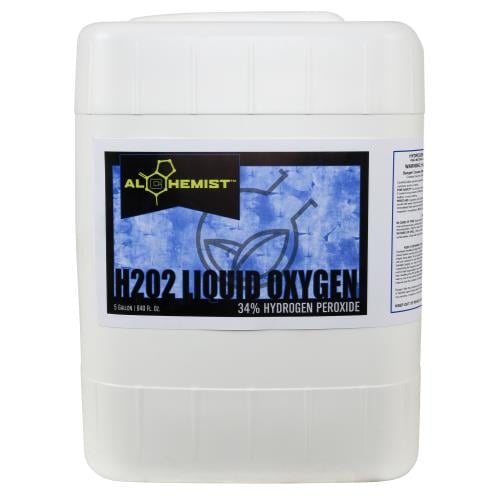 Alchemist H2O2 Liquid Oxygen 34% 5 Gallon (OR Label)
