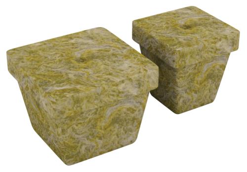 Grodan PRO A-OK Starter Plug, 36/40, 1.5 inch plugs, sheets loose in case, unwrapped (98 plugs/Sheet) (30 Sheets/Cs)