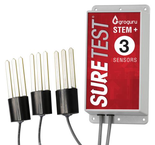 Sure Test GroGuru Stem w/ 3 Sensors