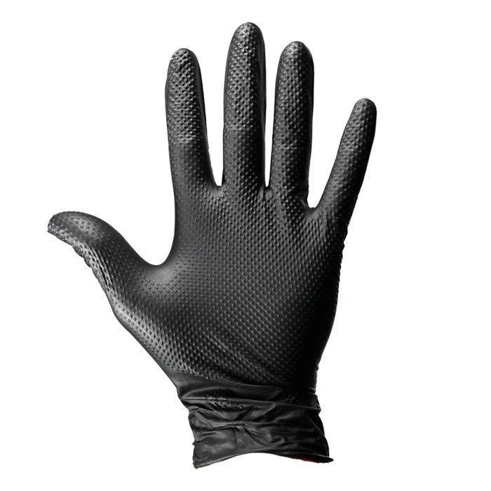 Dirt Defense 6mil Diamond Grip Nitrile Gloves Medium (100pcs/Box)