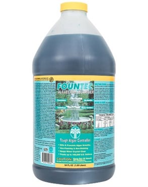 Fountec 64oz Fountain Algaecide Clarifier Blue 8/CS