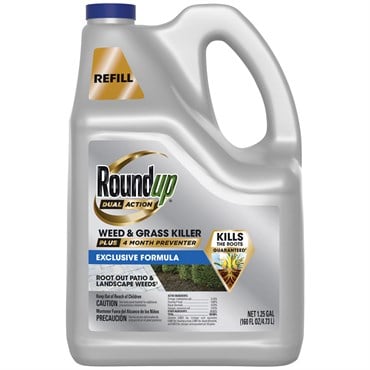 Roundup 1.25gal Dual Action Weed Grass Kill Preventer RTU