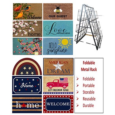 DHTG 72pc Americana Spring Assortment w/ Free Display