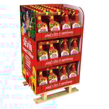 GardenTech 78pc 32oz Sevin Insect Killer Zeta-Cypermethrin Ready to Use & Lambda-Cyhalothrin Ready to Spray Quarter Pallet