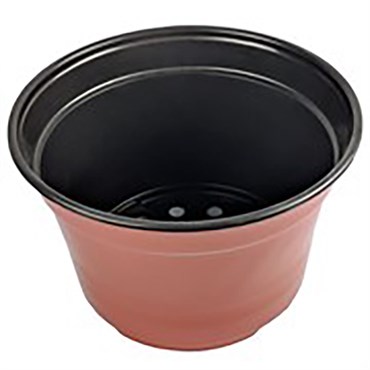 Grower Select 09.00 Coex MumPan Terra Cotta 1.26gal Bulk 3160/PL - 9in OD x 6.25in H