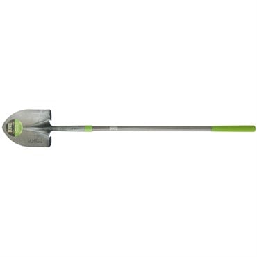 Ames Digging Shovel Long Handle Round Point Fiberglass Handle 15Yr
