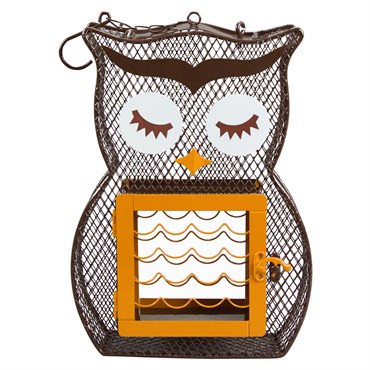 Heath Owl Dual Feeder