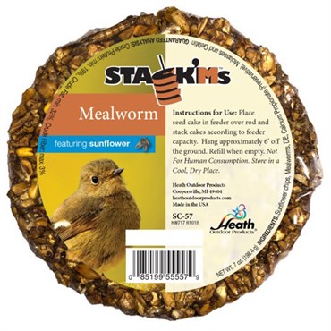 Heath Stack'ms Mealworms With Sunflower