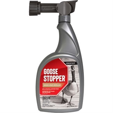 Goose Stopper 32oz Repellent Hose End Liquid Concentrate Ready to Spray