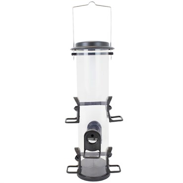 Perky Pet 2 in 1 Jumbo Seed Tube Feeder 4lb Capacity