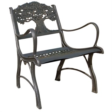 Painted Sky Chair Tree Iron