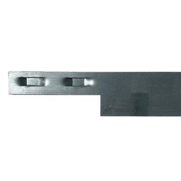 Pro-Steel 14Ga 10' Edging Galvanized w/ 4 Stakes