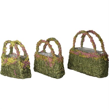 SuperMoss Deco Purse Lavender Set of 3