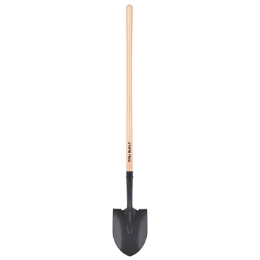 Truper Trubuilt Long Handle Round Point Shovel