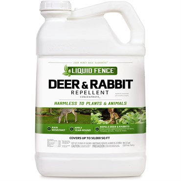 Liquid Fence 2.5gal Conc Deer & Rabbit Repellent